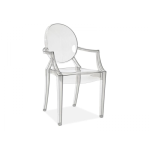 Krzesło LUIS transparentne