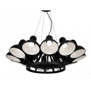 Lampa wisząca RAGNO 12 czarna