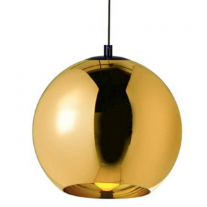 Lampa wisząca BOLLA UP GOLD 45 - szkło metalizowane