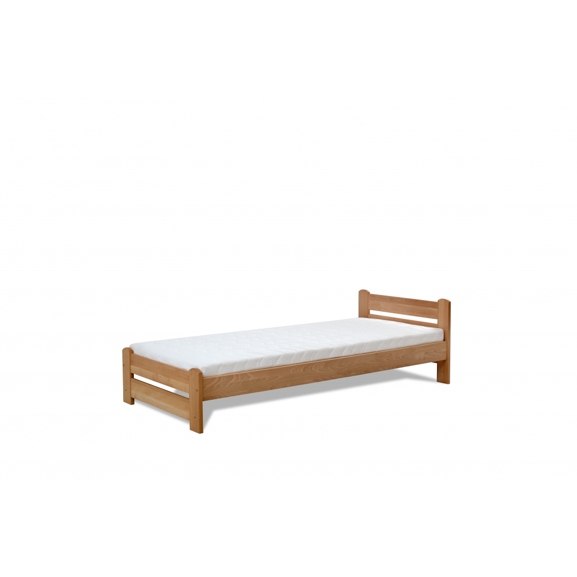 Łóżko Drewniane PAUSE Bukowe 160X200