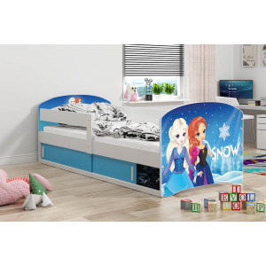 Łóżko LUKI pojedyncze  160x80 białe