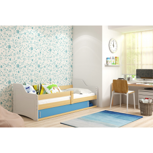 Łóżko SOFIX 1 Pojedyncze Z Szufladą 160x 80 cm Sosna