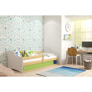 Łóżko SOFIX 1 Pojedyncze Z Szufladą 160x 80 cm Sosna