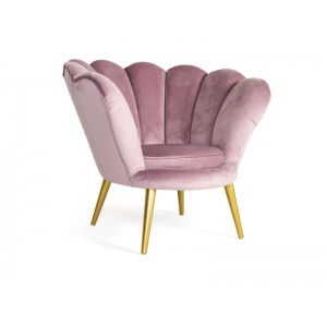 Fotel Magnolia złote nóżki Signal