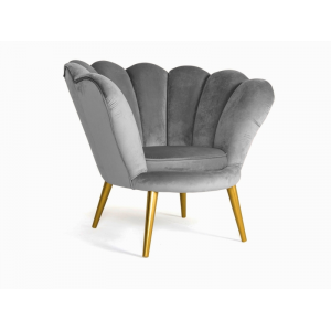 Fotel Magnolia złote nóżki Signal