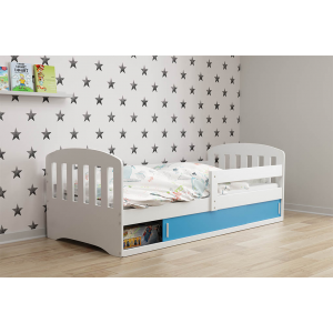 Łożko Jednoosobowe CLASSIC 1 160x80 Biały