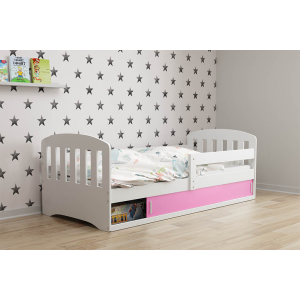 Łożko Jednoosobowe CLASSIC 1 160x80 Biały