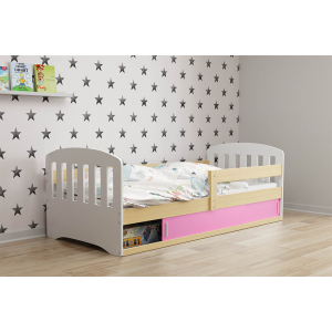 Łożko Jednoosobowe CLASSIC 1 160x80 Sosna