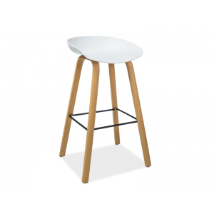 Hoker STING dąb/ biały