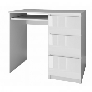 Biurko Lima białe lakierowane