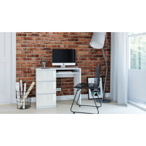 Biurko Lima białe lakierowane