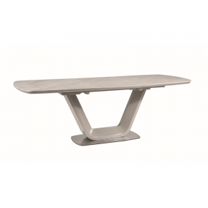 Stół rozkładany Armani Ceramic szary mat Signal