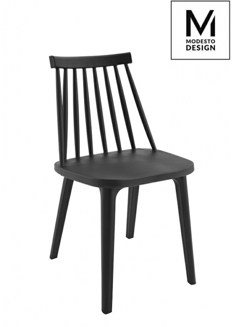 Krzesło RIBS czarne Modesto