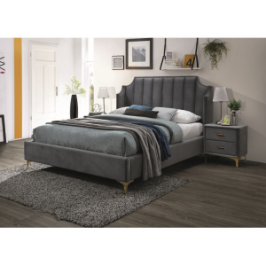 Łóżko Monako Velvet 160x200 Signal