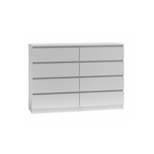 Komoda bezuchwytowa 8 szuflad Malwa