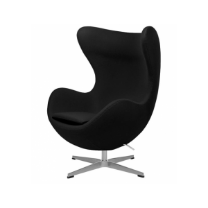 Fotel egg classic - wełna, podstawa aluminiowa