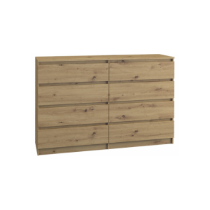 Komoda bezuchwytowa 8 szuflad Malwa