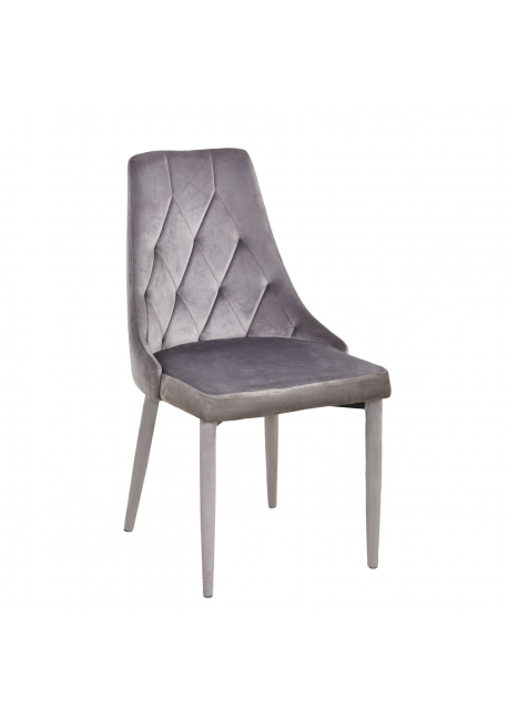 Krzesło Trixter MC-01-2 velvet szare Furni