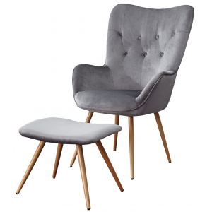 Fotel Alvik LC-022 Velvet Furni