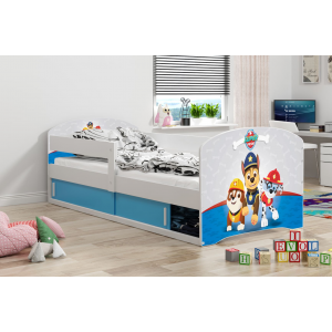 Łóżko LUKI pojedyncze  160x80 białe