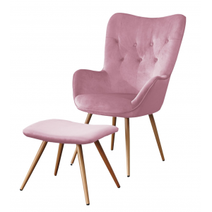 Fotel Alvik LC-022 Velvet Furni