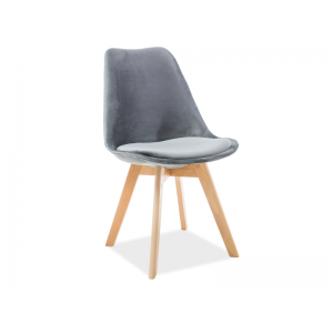 Krzesło Dior Velvet nogi bukowe