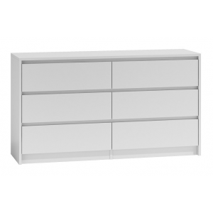 Komoda Karo k140 6 szuflad Tope