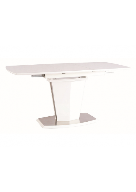 Stół Houston Biały Mat 120(160)x80