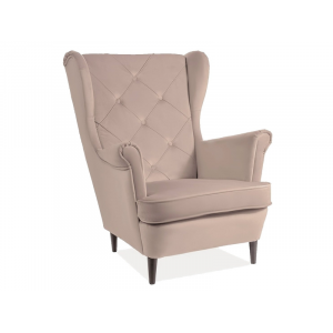 Fotel Lady Matt Velvet Signal