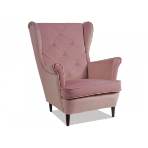 Fotel Lady Matt Velvet Signal