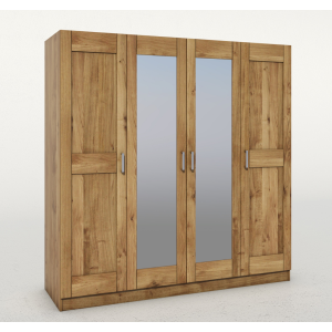 Szafa Toni 4-drzwiowa z lustrem