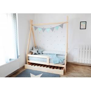 Łóżko Tipi wysokie 70x160