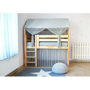 Pokrowiec na łóżko Domek z antresolą